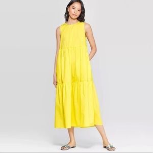 A New Day/Target Yellow Maxi Dress